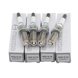 GENUINE MAZDA DEMIO CX-5 ATENZA AXELA BIANTE PREMACY SPARK PLUGS PART NUMBER :ZC20HPR11 / PE5S 118 110 IN KENYA AT THE BEST PRICE