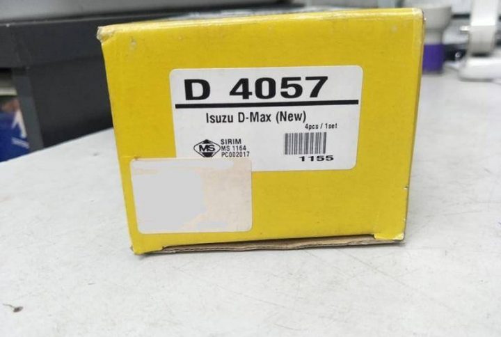 Front Brake pads Set :Isuzu D-Max