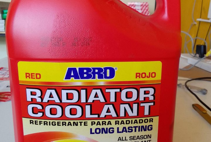 ABRO RED Radiator Coolant 4L