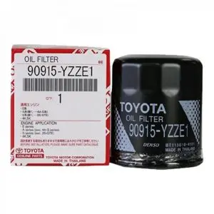 TOYOTA OIL FILTER PART NUMBER: 90915-10001/90915-YZZE1