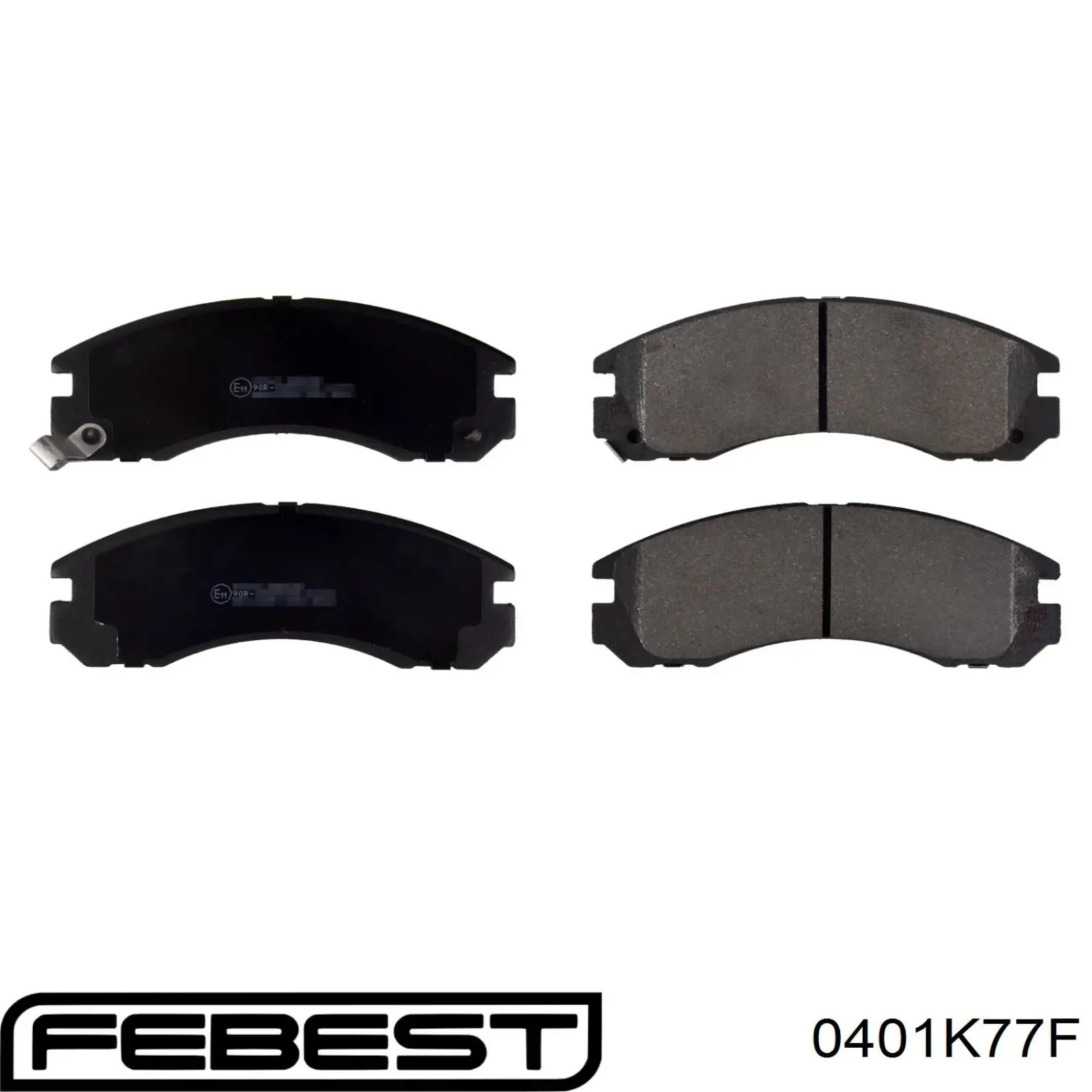 PEUGEOT 4007 FRONT BRAKE PADS SET PART NUMBER 0401-K77F BRAKE PADS PRICE IN KENYA