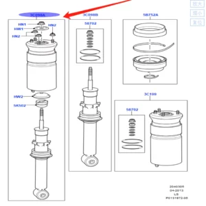 BWI LAND ROVER DISCOVERY 3 :4 FRONT SHOCK ABSORBERS IN KENYA AT THE BEST PRICE