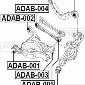 FEBEST AUDI A4 B6 REAR CONTROL ARM IN KENYA AT THE BEST PRICE