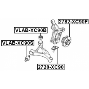 VOLVO XC90 CONTROL ARM ILLUSTRATION FRONT PRICE IN KENYA