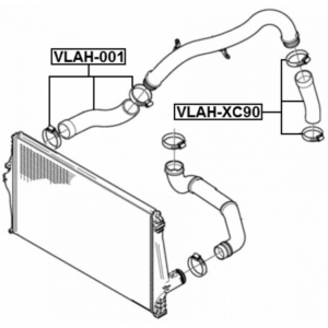 VOLVO XC90 RADIATOR HOSE IN KENYA AT THE BEST PRICE