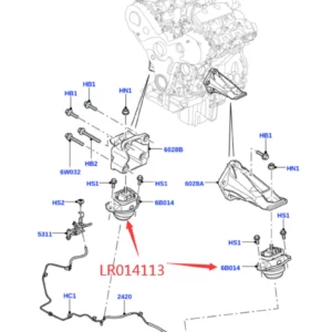 LAND ROVER DISCOVERY 4 L319 RANGE ROVER SPORT L320 ENGINE MOUNT PART NO LR014113 PRICE IN KENYA