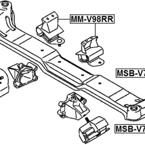 MITSUBISHI PAJERO SHOGUN MONTERO ENGINE MOUNTINGS PRICE IN KENYA