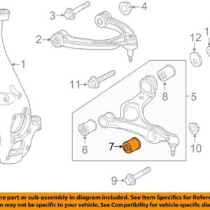 FEBEST PORSCHE CAYENNE : AUDI Q7 : VOLKSWAGEN TOUAREG FRONT LOWER CONTROL ARM BUSH (SMALL) PART NO - VWAB-008 PRICE IN KENYA