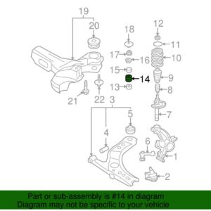 FEBI BILSTEIN AUDI A1 A3 VOLKSWAGEN POLO UP FRONT SHOCK ABSORBER MOUNTING KIT BEARING PART NO 37878 PRICE IN KENYA