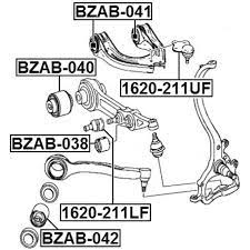 MERCEDES-BENZ W211 S211 ARM BUSHES KENYA