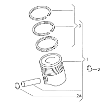 NE AUDI A4 A6 Q7 VOLKSWAGEN TOUAREG 7L PISTON RINGS KIT PART NO 8950240000 PRICE IN KENYA