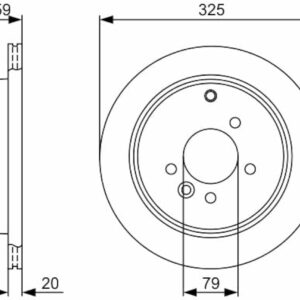 Land Rover DIscovery 4 Rear Brake Discs in Kenya