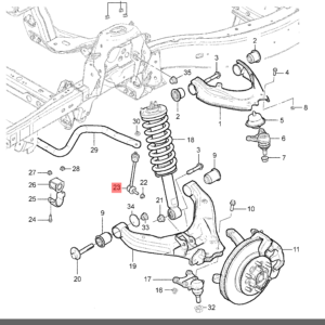 CHEVROLET TRAILBLAZER COLORADO STABILIZER LINK PRICE IN KENYA