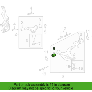 LAND ROVER DISCOVERY 3 : 4 , RANGE ROVER SPORT L320 LOWER CONTROL ARM BUSH (SMALL) PART NO - IN KENYA AT THE BEST PRICE