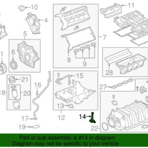 LAND ROVER DISCOVERY 3 : 4 , RANGE ROVER - VARIOUS MODELS ENGINE OIL LEVEL SENSOR (+SEAL) PRICE IN KENYA