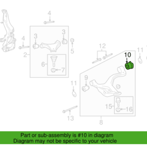 LAND ROVER DISCOVERY 3:4 FRONT LOWER CONTROL ARM BUSH (BIG) PART NO - LR073366