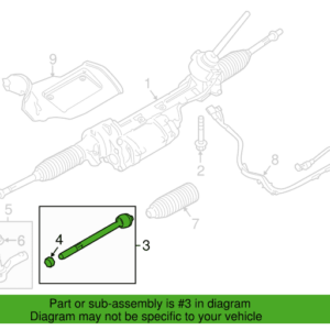 LAND ROVER RANGE ROVER EVOQUE L358 INNER TIE ROD (RACK END) RH:LH KIT PRICE IN KENYA