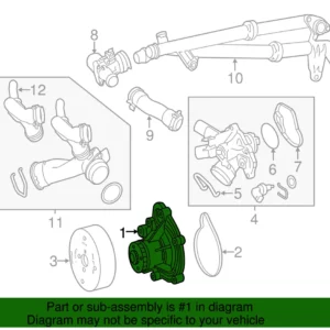 MERCEDES-BENZ W204 S204 W203 S203 W212 S212 WATER PUMP - SEAL PRICE IN KENYA