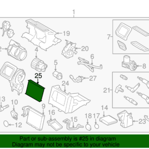 VOLVO XC60 : XC70 , LAND ROVER RANGE ROVER EVOQUE L538 CARBONATED CABIN FILTER PRICE IN KENYA