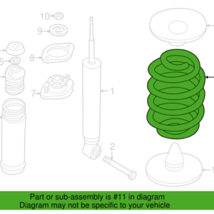 BILSTEIN B3 BMW E46 REAR COIL SPRINGS IN KENYA 