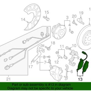 AUDI Q3 FRONT BRAKE PADS