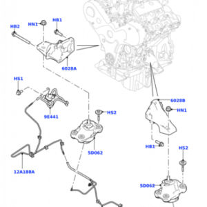 GERMAX LAND ROVER RANGE ROVER ENGINE MOUNTING IN KENYA AT THE BEST PRICE