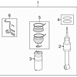 LAND ROVER DISCOVERY 3/4 FRONT SHOCK ABSORBERS