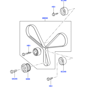 LandRover Discovery 3/4 Timing Belt