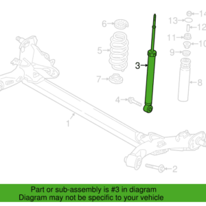 MITSUBISHI GALANT REAR SHOCK ABSORBER IN KENYA