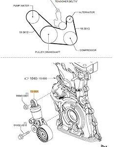 MAZDA DEMIO / CX-5 / AXELA FAN BELT TENSIONER IN KENYA