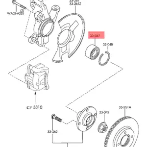 MAZDA DEMIO FRONT WHEEL BEARINGS IN KENYA