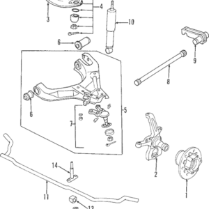 MITSUBISHI PAJERO LOWER LEFT BALL JOINT IN KENYA