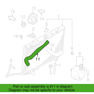 MITSUBISHI PAJERO LOWER RADIATOR HOSE IN KENYA