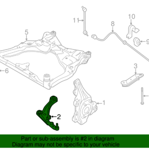 NISSAN NOTE / MARCH FRONT LOWER LEFT CONTROL ARMS IN KENYA