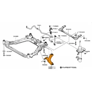 NISSAN NOTE / MARCH LOWER CONTROL ARMS IN KENYA