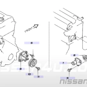 NISSAN NOTE / X-TRAIL / TEANA / NV200 / TIIDA TEMPERATURE SENSOR IN KENYA