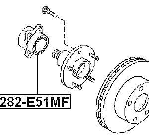 NTN NISSAN NOTE FRONT WHEEL BEARING IN KENYA