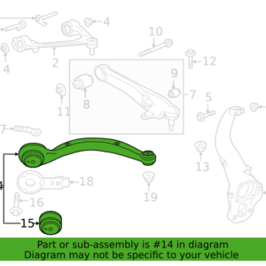 RANGE ROVER L405 FRONT RHS LOWER CONTROL ARM IN KENYA