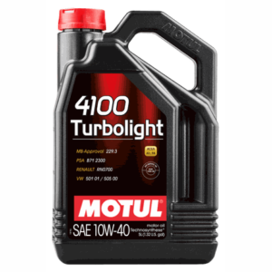 MOTUL 4100 TURBOLIGHT 10W40 4L ENGINE OILS IN KENYA