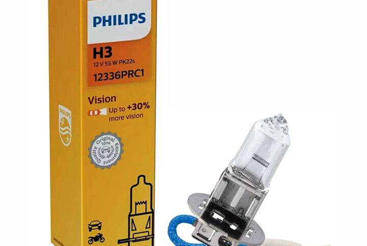 PHILLIPS H3 55W HALOGEN HEADLIGHT BULBS IN KENYA