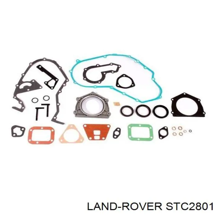 BRITPART LAND ROVER DEFENDER L316 2.5 TDI OVERHAUL CRANKCASE GASKET KIT PART NO : STC2801