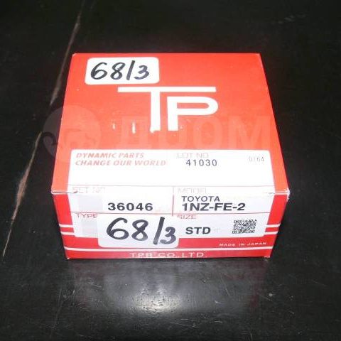 TOYOTA COROLLA / RUNX / ALLEX 1.5 L 1NZ-FE PISTON RINGS SET STANDARD